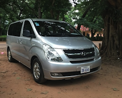Private overland transfer from Phnom Penh to Siem Reap or Battambang