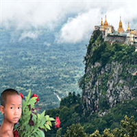 2 Tage • Bagan zum Mt Popa